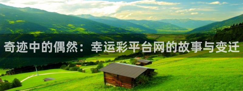 恩佐娱乐体育注册平台：奇迹中的偶然：幸运彩平台网的故事与变迁